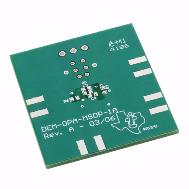 DEM-OPA-MSOP-1A Texas Instruments  Cartes d'évaluation - Amplificateurs opérationnels